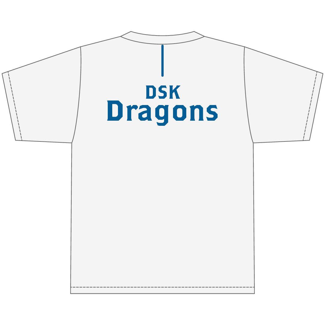 DSKドラゴンズ ドライポロシャツ