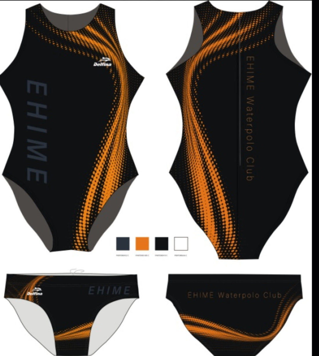 制作事例：カスタム水球水着 - 愛媛水球クラブ様