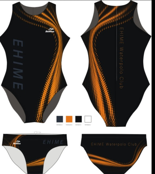 制作事例：カスタム水球水着 - 愛媛水球クラブ様